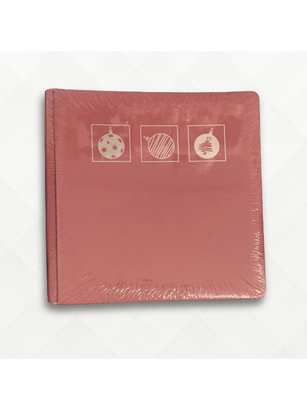 Christmas Creative Memories Scrapbook Album • 12x12 • Dark Red • NEW • Free Stic